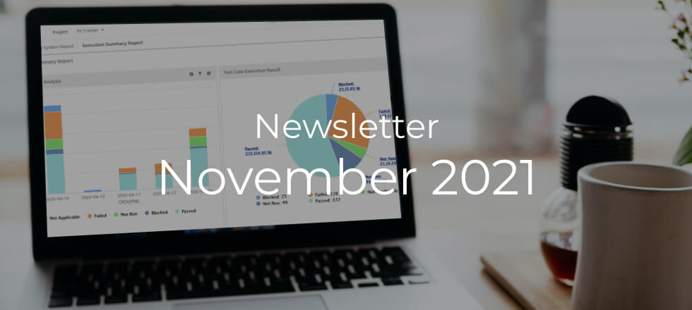 QMetry Newsletter November 2021